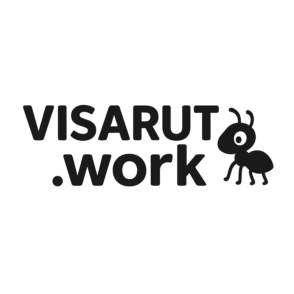 Logo visarut.work